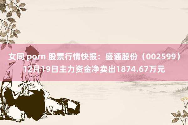 女同 porn 股票行情快报：盛通股份（002599）12月19日主力资金净卖出1874.67万元