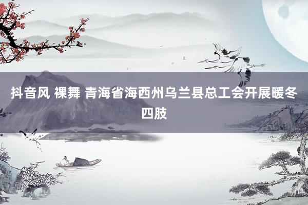 抖音风 裸舞 青海省海西州乌兰县总工会开展暖冬四肢